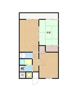 高洋ビルV【3階】の間取り