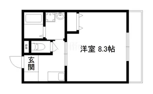 WIND MILL本町【1階】の間取り