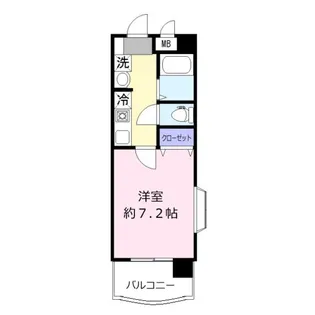 ベラヴィスタ【7階】の間取り