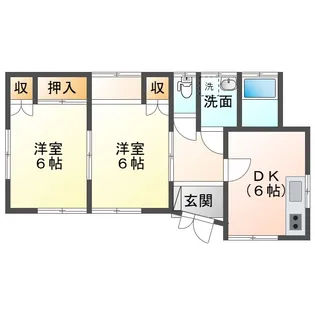 伊藤アパート【1階】の間取り