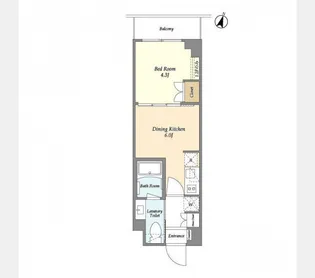 ベルファース駒沢三丁目【1階】の間取り