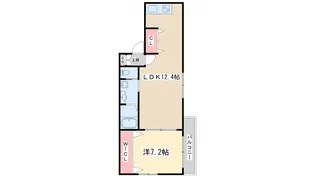 レジーナ天神【2階】の間取り