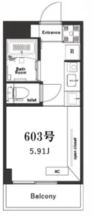 Belleviage Yokohama【6階】の間取り