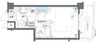 AELL蒲田南【5階】の間取り
