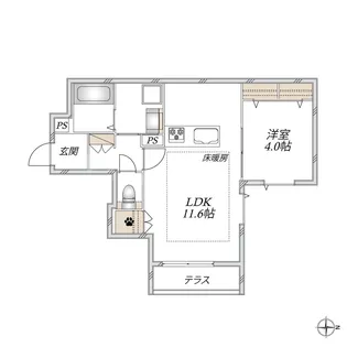 T-Maison【1階】の間取り
