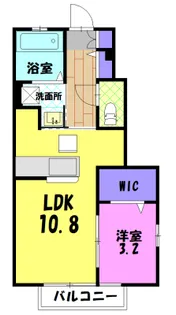 カトルカールMK 3【1階】の間取り