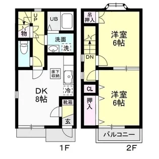 Selsia I-Bの間取り