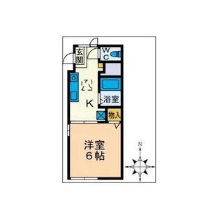 ベル・ヴィラージュ・ME【1階】の間取り