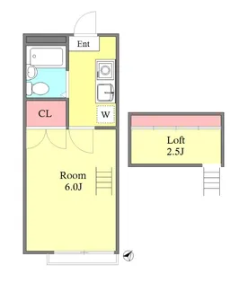 コンフォートヒルズ【1階】の間取り