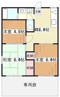 リージェントハイツ【1階】の間取り