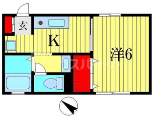 ドルフクレセント参番館【1階】の間取り