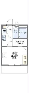 レオパレスルミエール07【1階】の間取り
