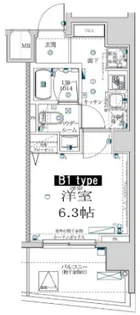 SQUARE CITY HIGASHIKANAGAWA【2階】の間取り