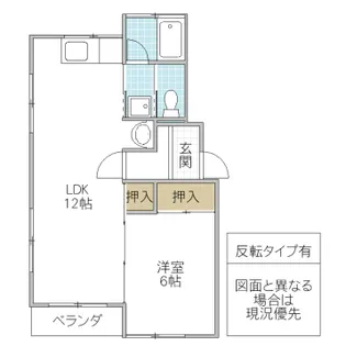 あさひコーポ B【2階】の間取り