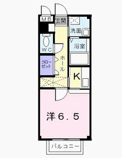 セトル箱崎【1階】の間取り
