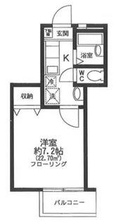 オークフォレスト【1階】の間取り