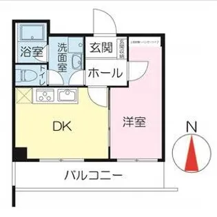 阪神千鳥橋マンション【7階】の間取り