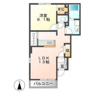 ボンド ハウス【1階】の間取り