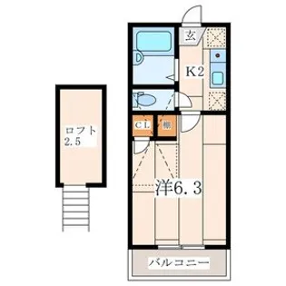 セントレジス新横浜【2階】の間取り
