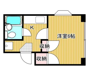 ビバリーヒルズI【2階】の間取り