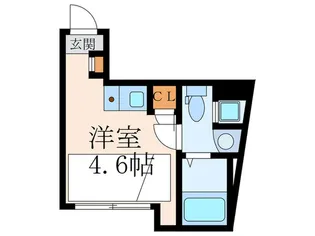 HJ PLACE 中目黒【2階】の間取り
