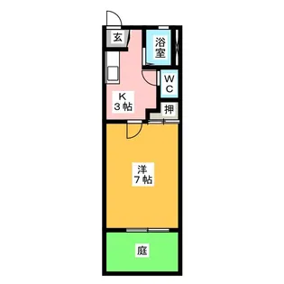 アルファIII【1階】の間取り