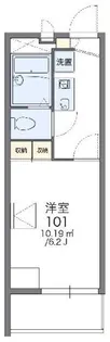 レオパレスメイフラワー【1階】の間取り