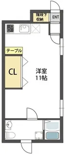 ジェイエス大同町【1階】の間取り