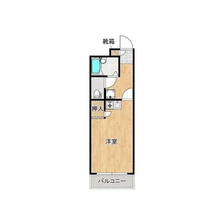 ファースト新大江【3階】の間取り