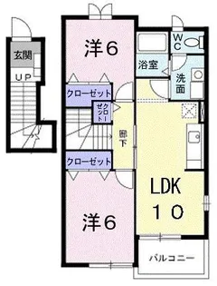 N´サンリットガーデン【2階】の間取り