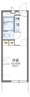 レオパレスフロンティア【2階】の間取り