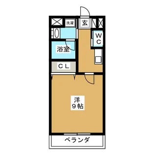 アマーレ東海通【9階】の間取り