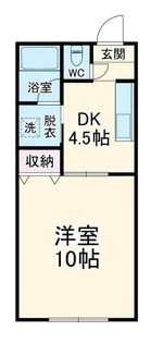 グリーンハイツ北島B【1階】の間取り