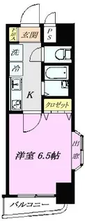 セレーノO・S【5階】の間取り