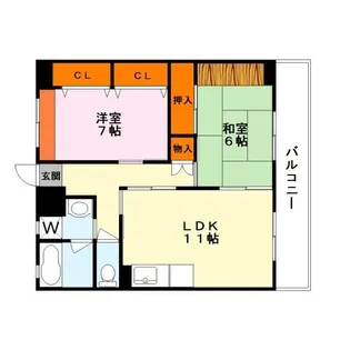 スイーヤー将【2階】の間取り