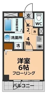 ユニオン・トゥロワ【3階】の間取り