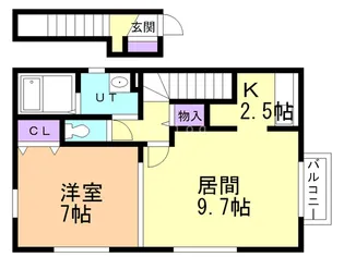 メゾン・ド・ホープ【2階】の間取り