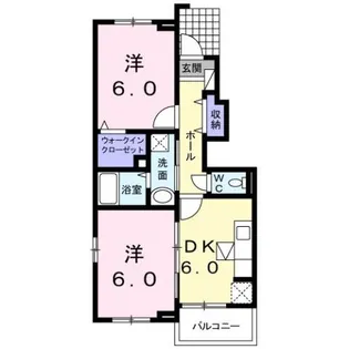 シュパルゲル B棟【1階】の間取り