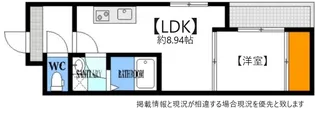 Residential 戸坂駅前【3階】の間取り