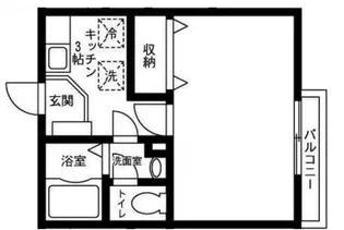 セレナ アケボノ【1階】の間取り