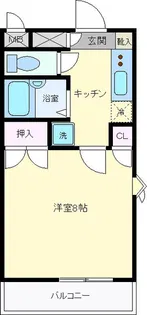 ジョイフルT2【1階】の間取り