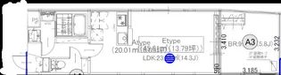 CONTRAIL千住TERRACE【2階】の間取り