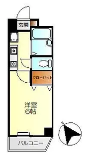 Der Winkel.Y2 江原【2階】の間取り