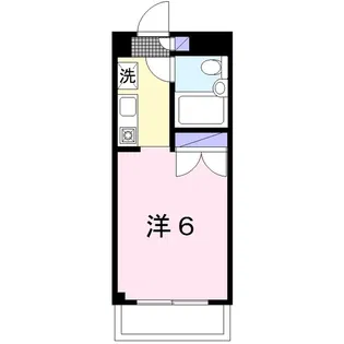 プラザドゥディーンA【4階】の間取り