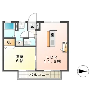 RENO MAISON 四日市 A【2階】の間取り