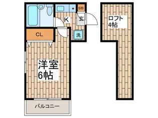 キャッスル大森【2階】の間取り