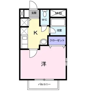 エストゥディオSato【2階】の間取り