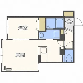 alivio元町【1階】の間取り