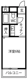 アグレア・エスポワール【1階】の間取り