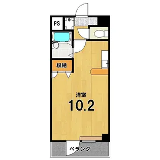 シュライン岡崎【2階】の間取り